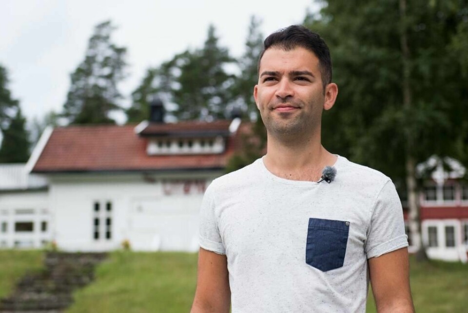 LEDER: Mani Hussani er leder i ungdomspartiet AUF. Han mener det er viktig å fortsette å snakke om terroren.