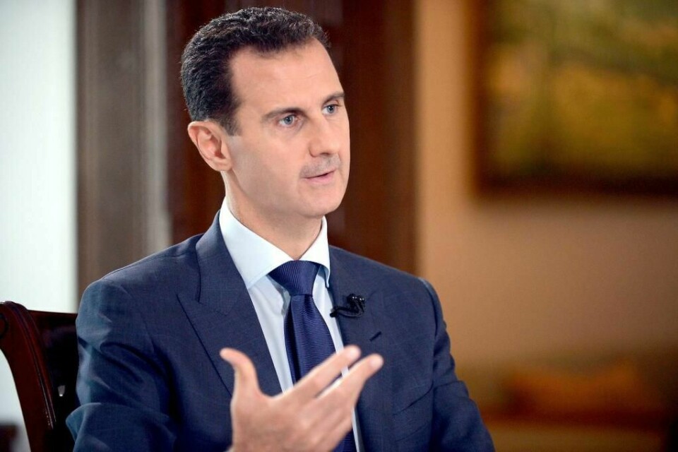 PRESIDENT: Bashar al-Assad er president i Syria. Han får kritikk for å bombe sine egne folk.
