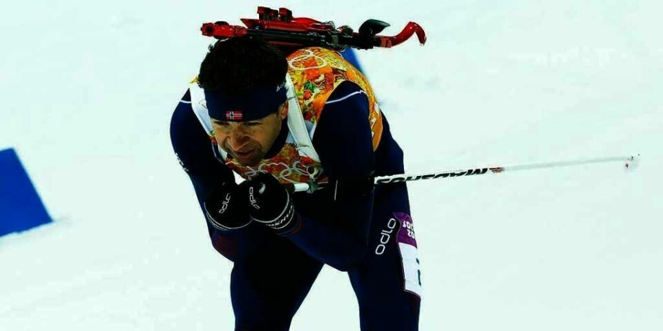 HISTORISK: Ole Einar Bjørndalen tok gull i stafetten i skiskyting onsdag. Det gjør han til den som har vunnet flest medaljer i vinter-OL noen sinne.
