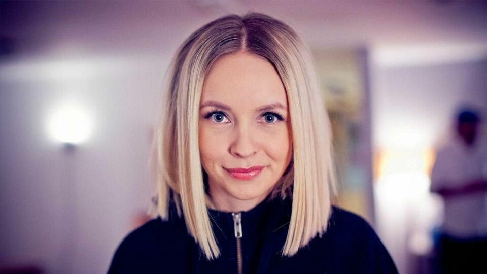 FORTELLER: Christine Danke er en kjent programleder på radiokanalen P3. Hun sier at hun sliter med angst.