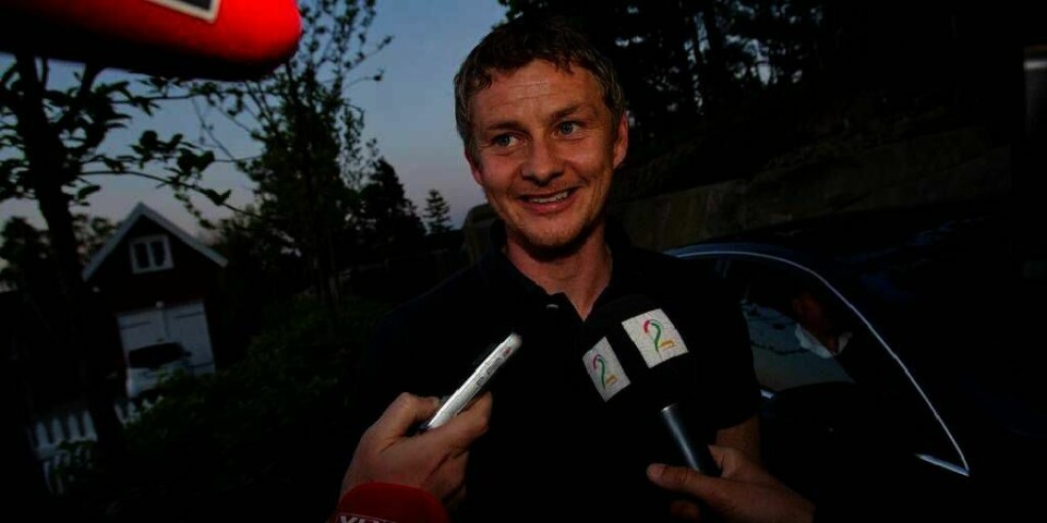 MØTE: Ole Gunnar Solskjær spiste middag hjemme hos Kjell Inge Røkke tirsdag. De skal ha blitt enige om en avtale. Solskjær blir i Molde, ifølge avisa Dagbladet.