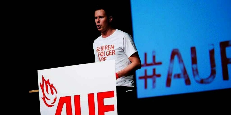 LEIR: Eskil Pedersen er leder for ungdomspartiet AUF. I sommer vil de arrangere leir. Det er første gang siden terrorangrepet 22. juli i 2011.