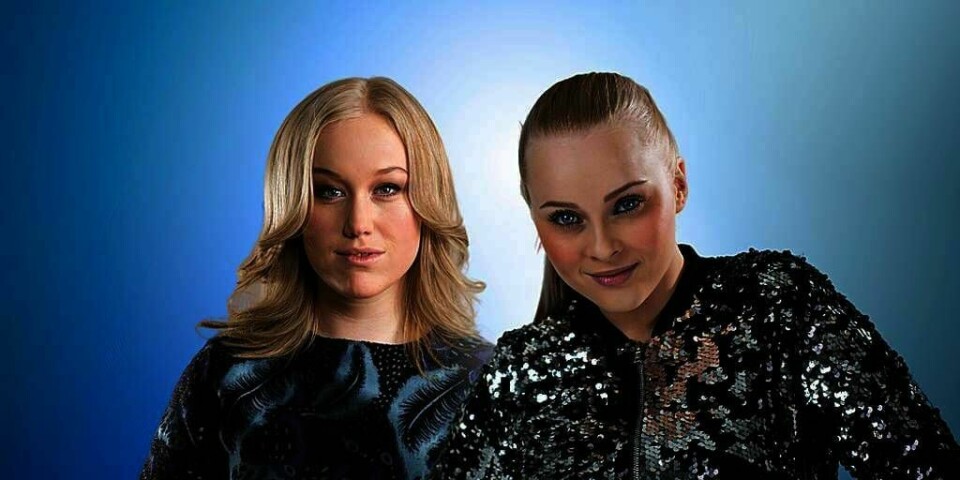 MELODI GRAND PRIX: Hilda og Thea Leora håper de kommer til finalen i Melodi Grand Prix. Da må de bli en av tre vinnere i semifinalen i kveld.