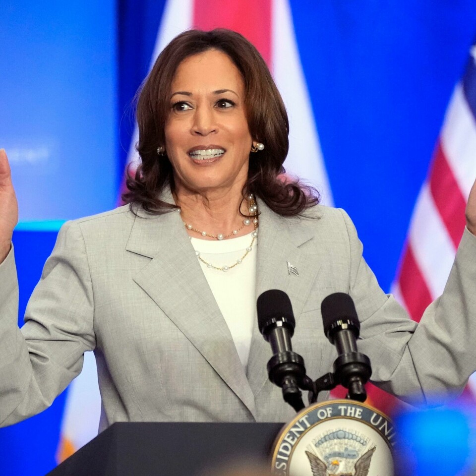 USA: Visepresident Kamala Harris kan bli demokratenes kandidat til å bli president. Bildet er av visepresident Kamala Harris.