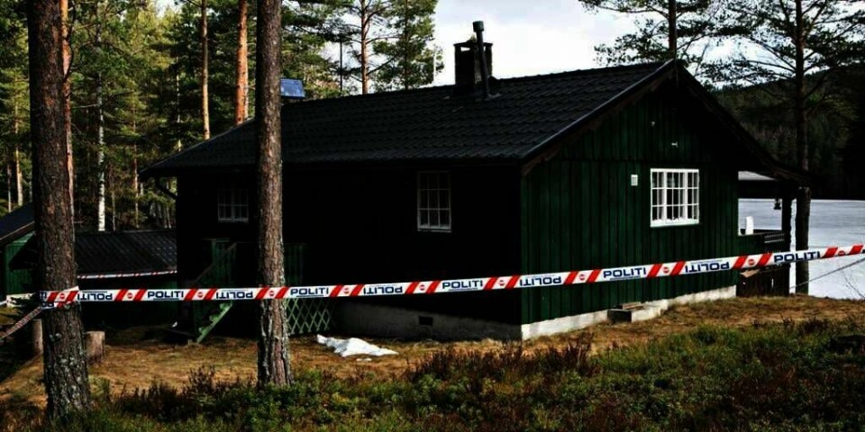 GASSULYKKE: På denne hytta skjedde ulykken. To døde og to er skadet.
