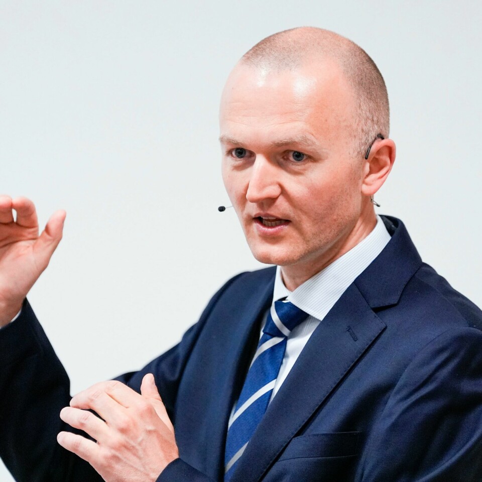 FÅR BEDRE RÅD: Folk flest vil få bedre råd, sier Thomas von Brasch i SSB. Bildet viser Thomas von Brasch i Statistisk sentralbyrå. Foto: Terje Pedersen / NTB / NPK