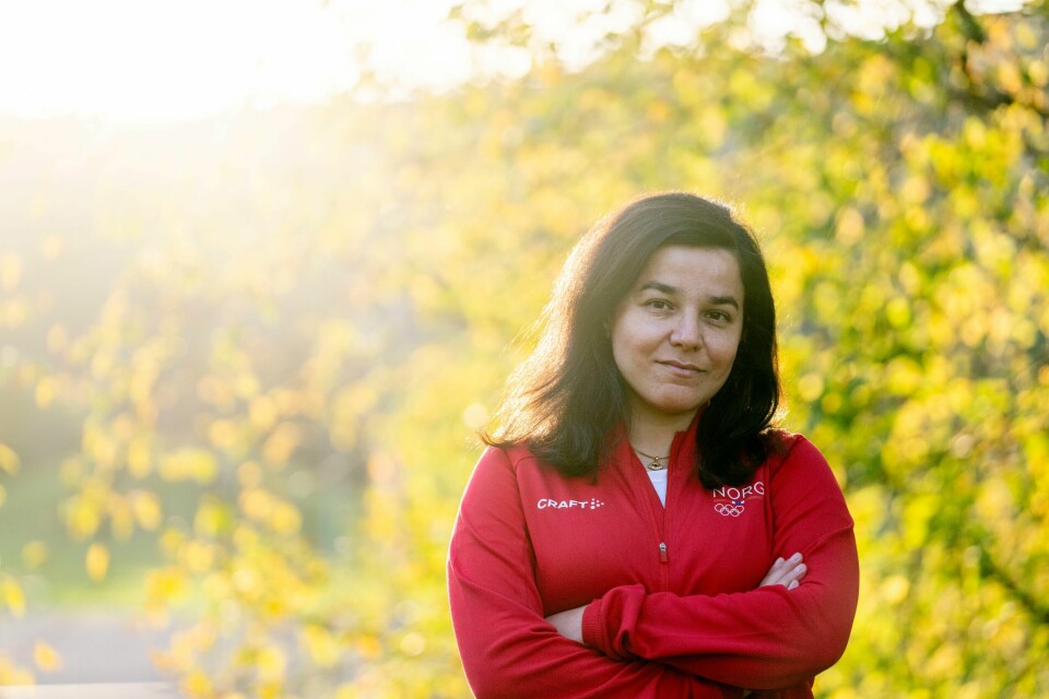 MASTEROPPGAVE: Universitetet i Oslo skal se nærmere på idrettspresident Zaineb Al-Samarai sin masteroppgave. Bildet viser idrettspresident Zaineb Al-Samarai. Foto: Javad Parsa / NTB / NPK