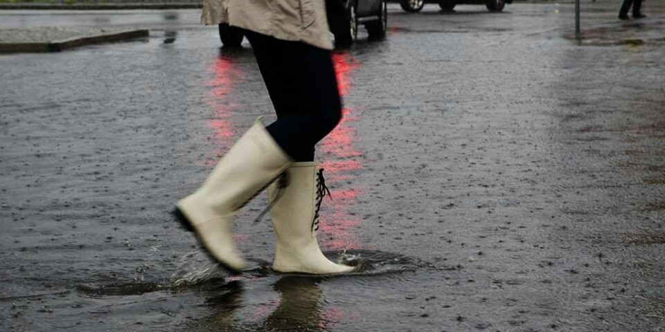 REGN: Det blir regn over hele landet i helgen.