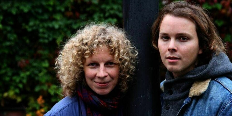 KLARE:Valkyrien Allstars er klare for ny turné. Her er bandets kjerne, Tuva Syvertsen og Erik Sollid.