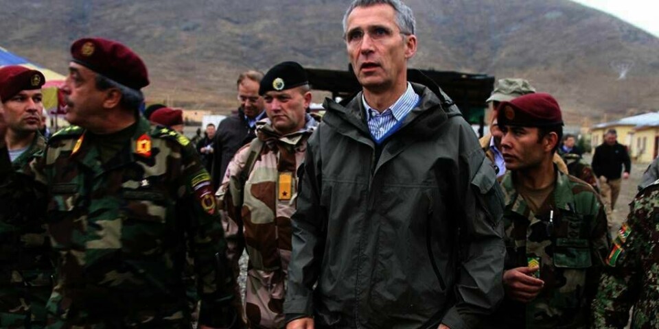 KLARE: Afghanerne er klare for å ordne sikkerheten selv, mener Jens Stoltenberg. Onsdag kom han til Afghanistan. Stoltenberg er generalsekretær i forsvars-samarbeidet NATO.