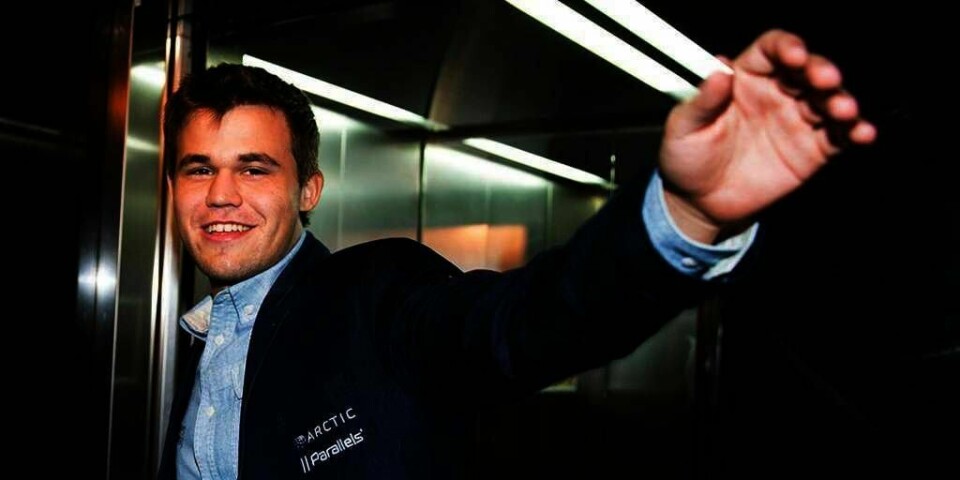 VANT: Norske Magnus Carlsen ble søndag verdensmester i sjakk for andre gang. Han var ikke helt i form fysisk, og fikk derfor ikke feiret så mye.