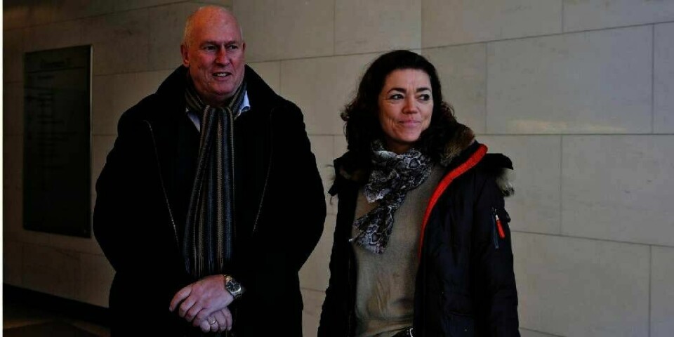 ENIGE:  LO-leder Roar Flåthen og NHOs administrerende direktør Kristin Skogen Lund er enige om årets lønnsoppgjør. Dermed blir det ikke noen storstreik i år.