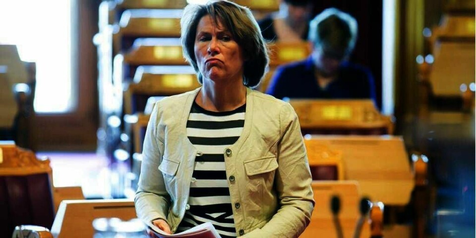 NEI: Regjeringen sier nei til å forby tigging. Vi må tåle å se tiggere i gatene, sier justisminister Grete Faremo. I stedet har regjeringen laget en plan for hvordan det skal bli mindre tigging.