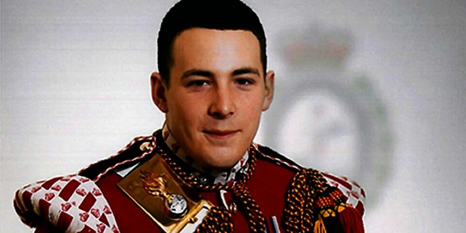 DREPT: 25 år gamle Lee Rigby fra Manchester ble drept av to menn på gata i London. Han var soldat og ble kalt for «Riggers» av de andre soldatene.