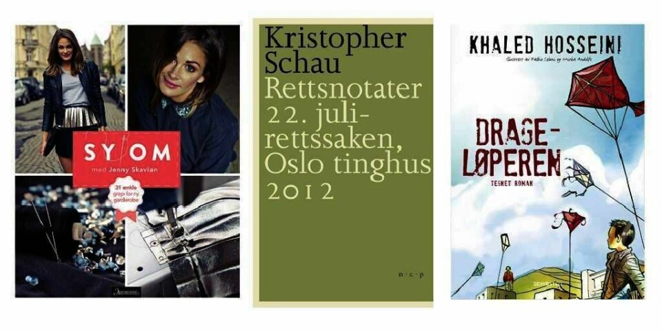 LETTLEST:  Foreningen Leser søker bok gir deg 100 tips om bøker som er lette å lese. Her er tre av dem.