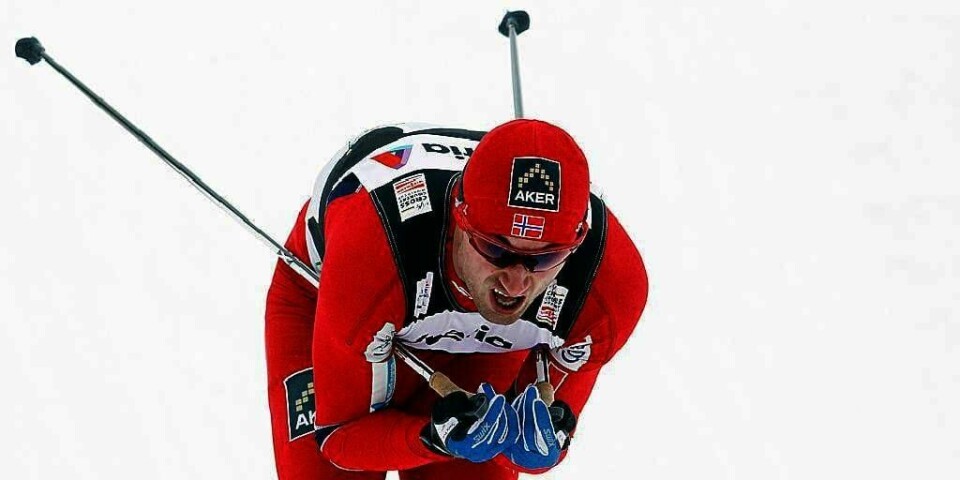 SLITEN: Petter Northug klarte ikke å slå Dario Cologna. Det var i torsdagens etappe av Tour de Ski.