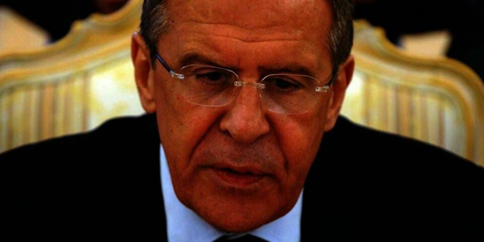 KONTAKT: Russlands utenriksminister Sergei Lavrov sier at Edward Snowden ikke har krysset Russlands grenser.