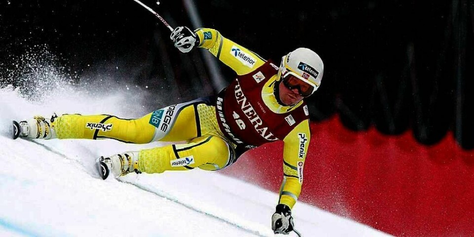 FORT: Alpinist Kjetil Jansrud kjørte fort søndag. For første gang vant han i et renn i verdencupen. Det skjedde i super-G på Kvitfjell.