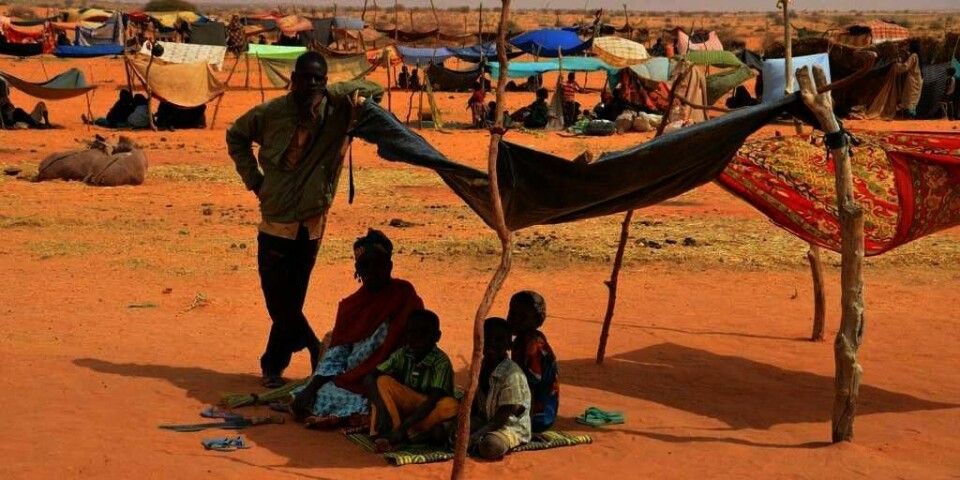 En familie fra Mali har kommet seg til en flyktning-leir i nabolandet Niger. Men også i Niger er situasjonen vanskelig. Tørke og dårlige avlinger gjør at folk mangler mat.