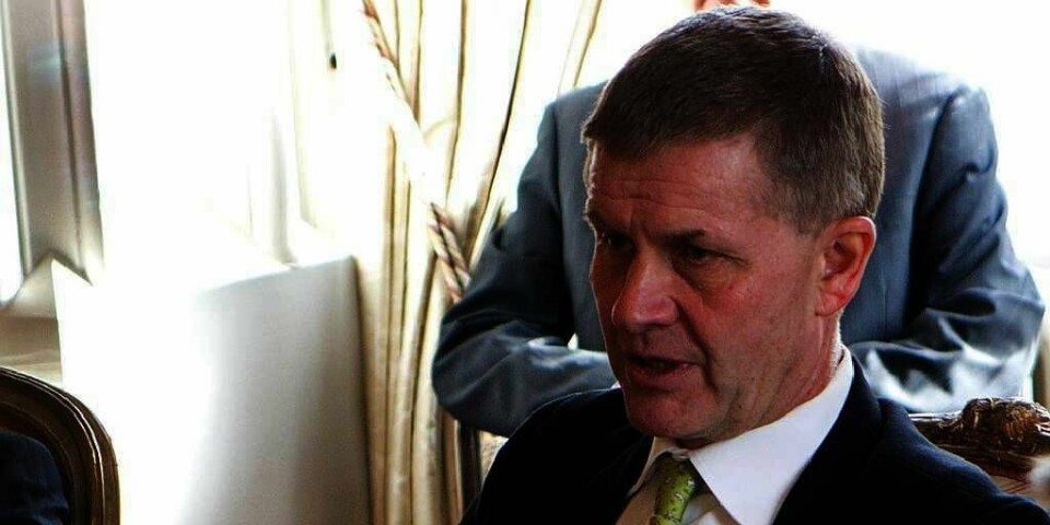 SLUTTER:  Erik Solheim må slutte som miljøvernminister fredag. Det er etter at Sosialistisk Venstreparti bytter ut ministere.