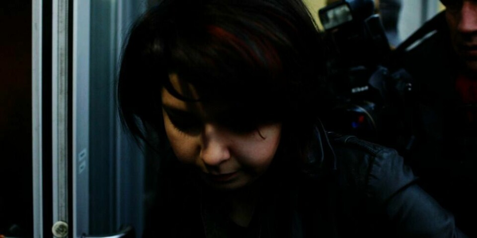 PÅGREPET:  Maria Amelie møtte hos Politiets utlendings-enhet (PU) mandag morgen. Der ble hun pågrepet. Hun skal sendes ut av Norge i dag (mandag).