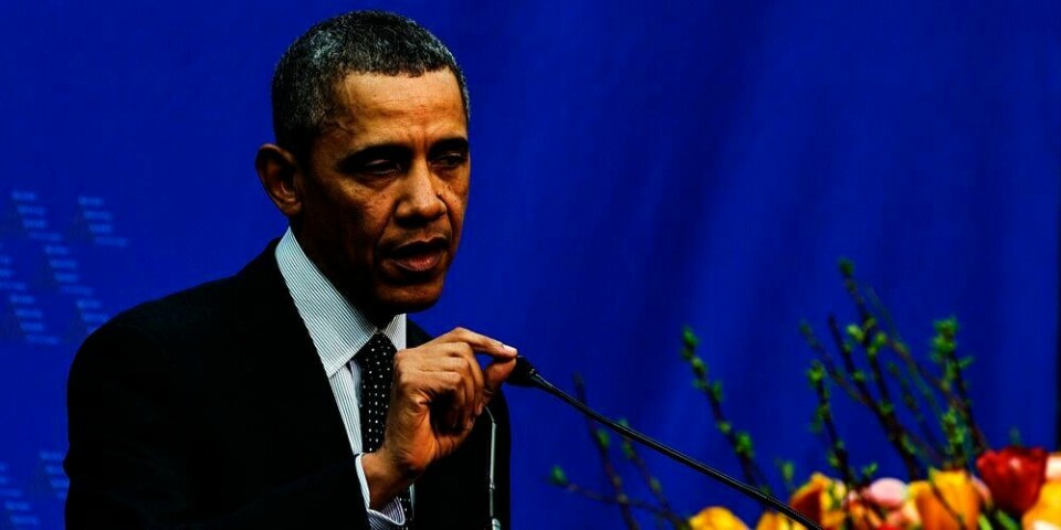 STRAFFET : USAs president Barack Obama besøker Europa og Saudi-Arabia denne uka. Søndag ble tre av vaktene hans sendt hjem. Det skjedde etter at vaktene festet i Amsterdam i Nederland.