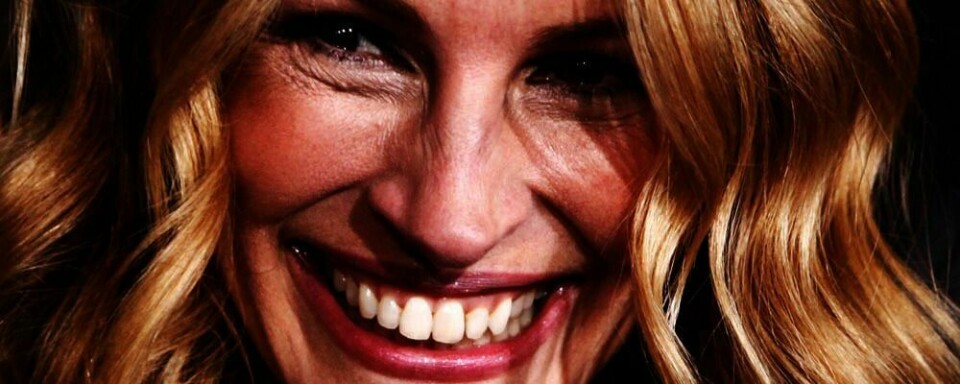 VAKREST: Dette smilet og disse øynene gjør Julia Roberts til verdens vakreste. Magasinet Peoples Magazinet har valgt film-skuespilleren som vakrest for fjerde gang.