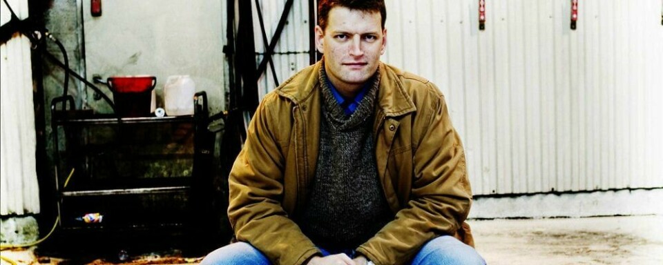 Bygdedrama: Flere norske forfattere skriver historier fra bygda. På bygda er det vanskelig å skjule hemmeligheter. Her er forfatter Lars Mytting. Han er aktuell med romanen «Vårofferet».