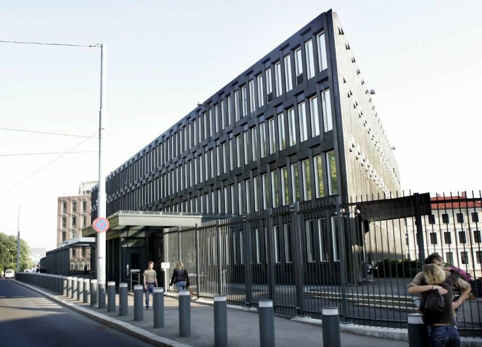VIKTIG: Byantikvaren ønsker å frede den amerikanske ambassaden i Oslo.