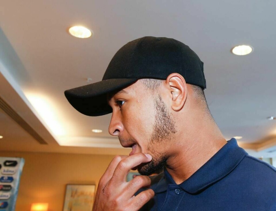 USIKKER: Joshua King er skadet. Det er usikkert om han spiller mot Aserbajdsjan i Baku på lørdag.