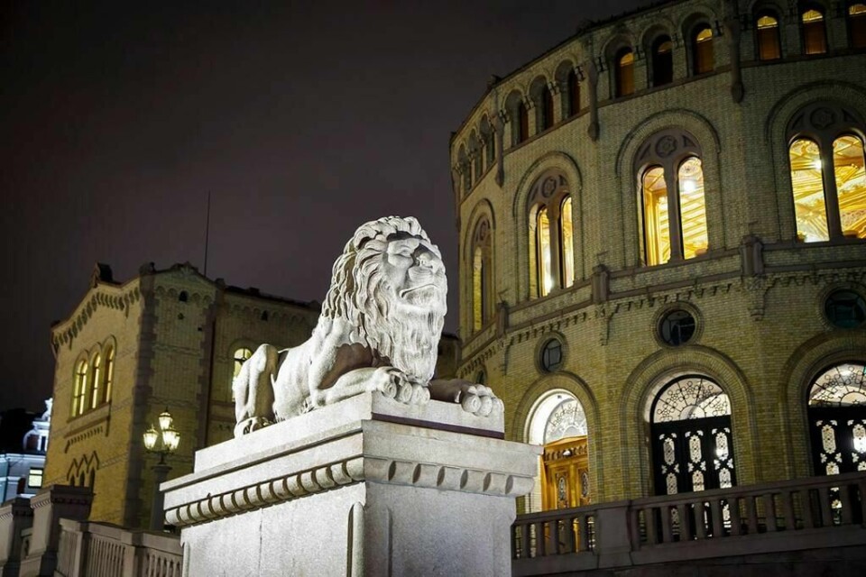 STORTINGET: Stortinget i Oslo blir utvidet. Det blir mye dyrere enn planlagt.