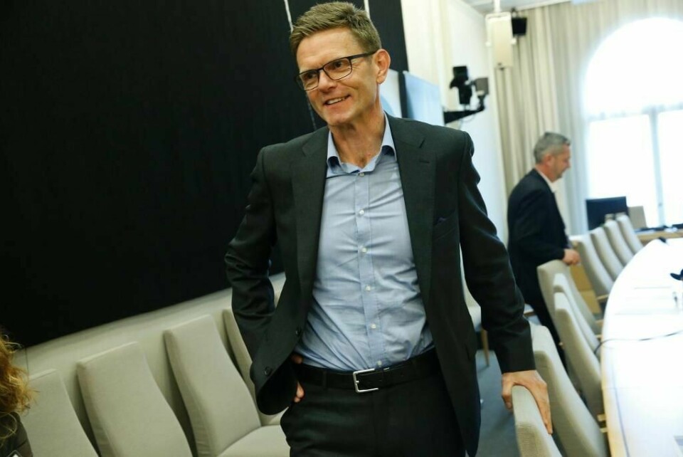 ROCK: Terje Breivik fra Venstre laget en rockelåt. Venstre vil satse på klima og miljø.