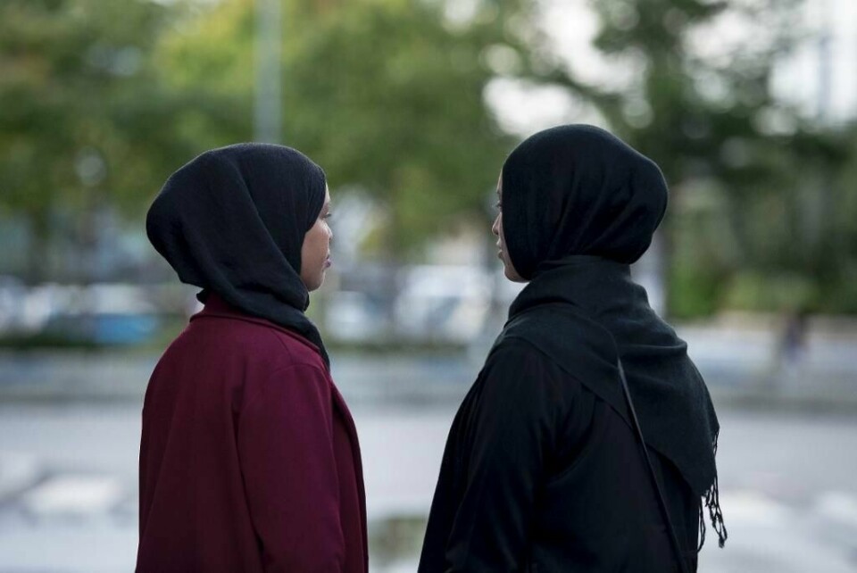 FORBUDT: Hijab ble forbudt på sykehjem i Stavanger. Det er diskriminering, mente ansatte.