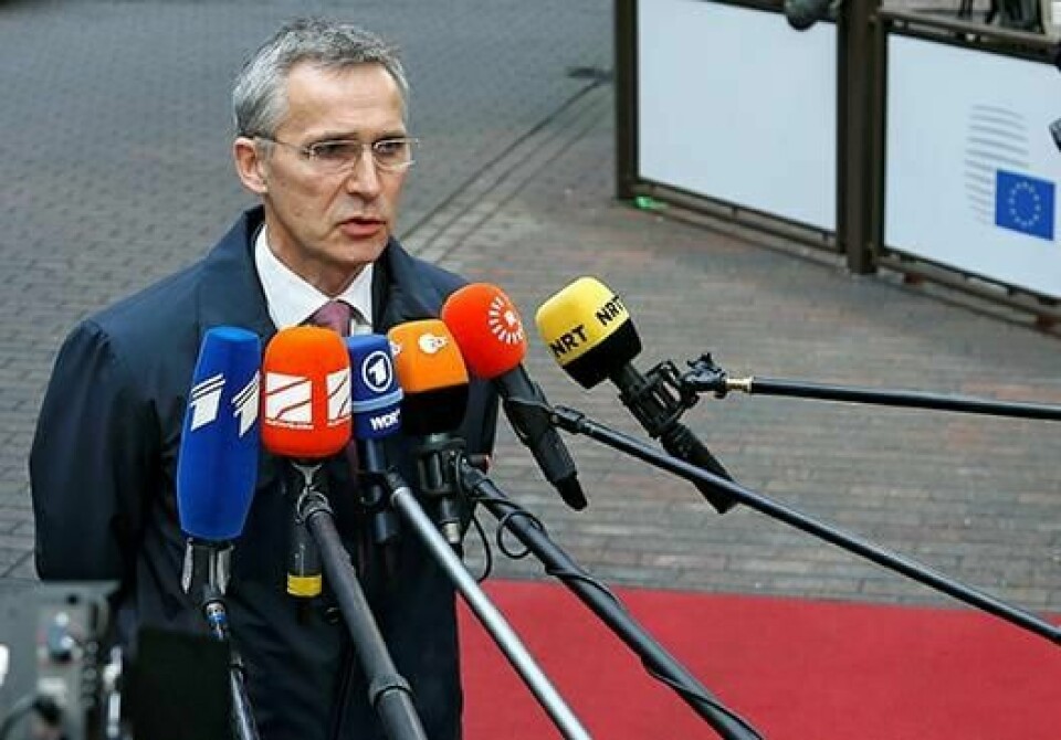 ENIG: Donald Trump har helt rett, sier Jens Stoltenberg (på bildet). Stoltenberg er leder i forsvars-samarbeidet NATO. Han vil at Europa skal bruke mer penger på forsvaret sitt.