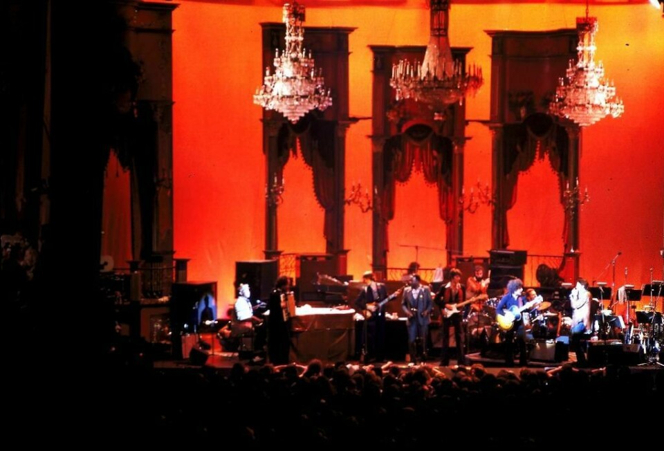 KONSERT: The Band kalte konserten sin «The Last Waltz». Kjente artister hyllet dem.