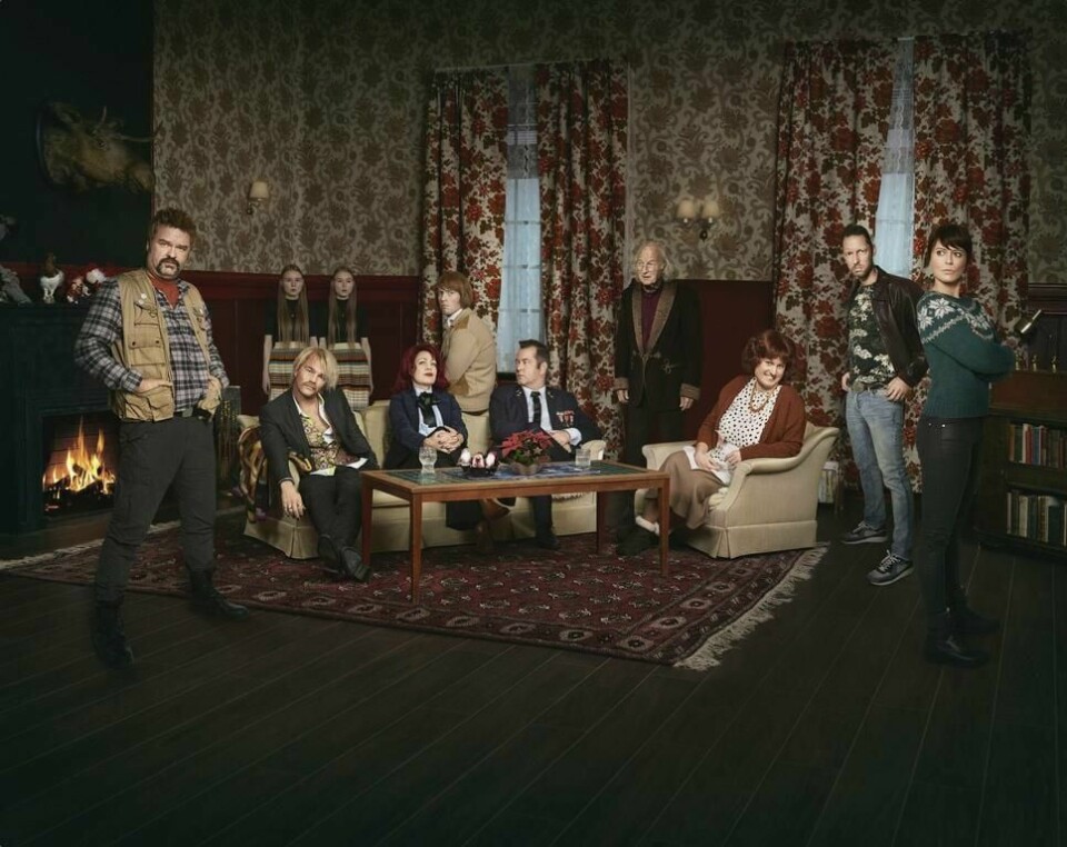 KALENDER: Flere norske komikere blir med på julekalenderen. Det er Atle Antonsen, Jon Øigarden, Lene Kongsvik Johansen, Jakob Schøyen Andersen, Fridtjov Såheim, Kevin Vågenes, Trond Fausa Aurvåg og Ine Jansen.