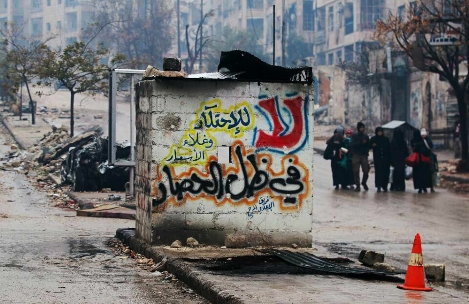 ALEPPO: Regimet i Syria har tatt kontroll over Aleppo. Nå skal vanlige folk reddes ut av byen.