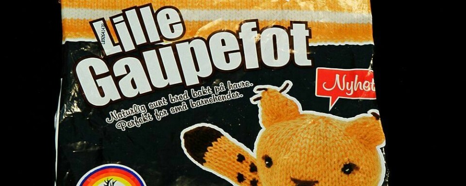 SØT: Lille Gaupefot er et nytt og sunt brød for barn. Det gir barna energi til lek og gøy ute i naturen, mener produsenten. Men brødet er ikke sunt i det hele tatt. Det mener en ekspert på ernæring.