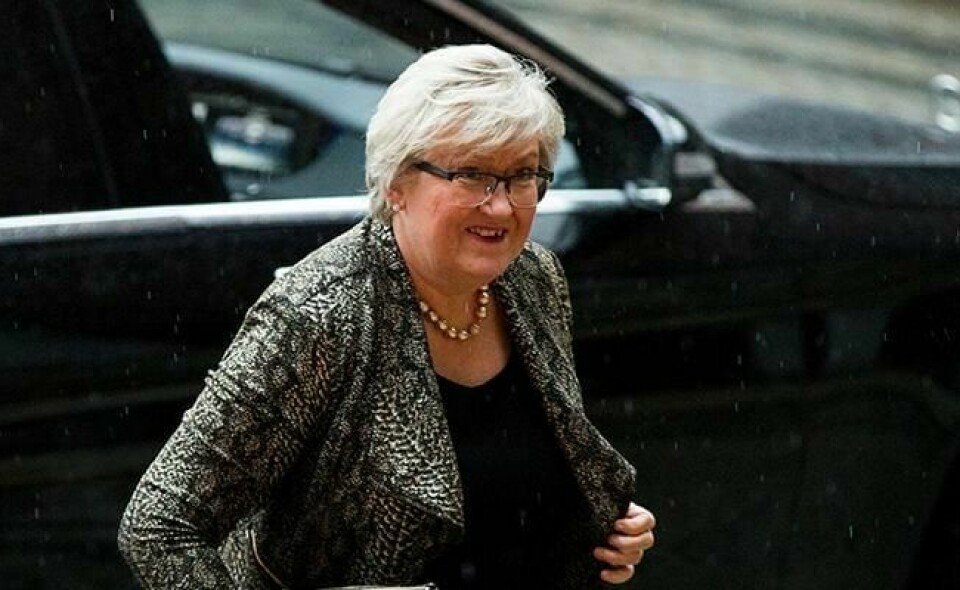 SLUTTER: Elisabeth Vik Aspaker skal ut av regjeringen. Da får Høyre en ny statsråd som har ansvar for EU.