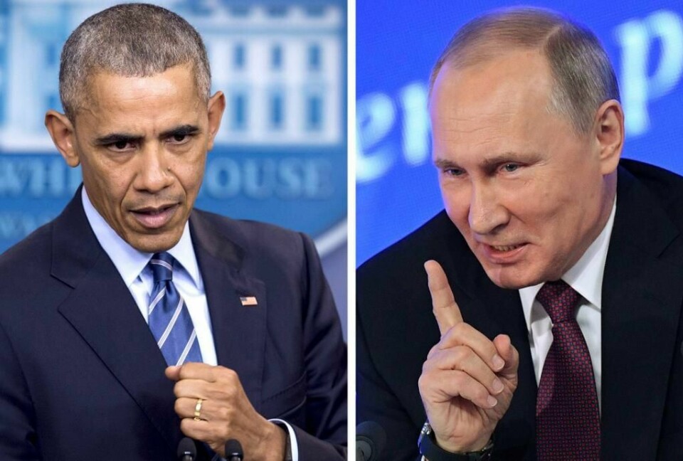STRAFF: Obama vil gi Russland straff. Putin sier Russland ikke har gjort noe galt.