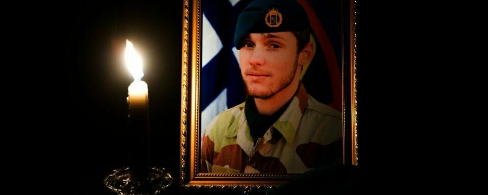 DREPT: Lars Joachim Olsson ble drept av en veibombe i Afghanistan.