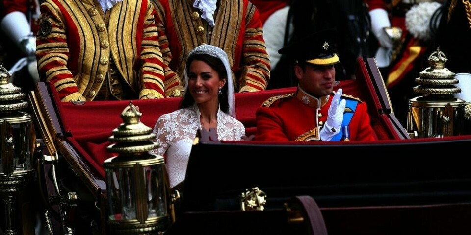 BRYLLUPSREISE: Prins William og Catherine har reist på bryllupsreise. Det er ingen som vet hvor paret har reist.