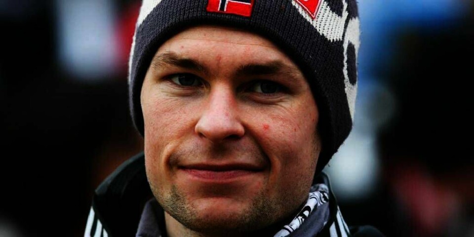 SLUTTER?:  Hopperen Anders Jacobsen vurderer om han skal slutte med å hoppe på ski.