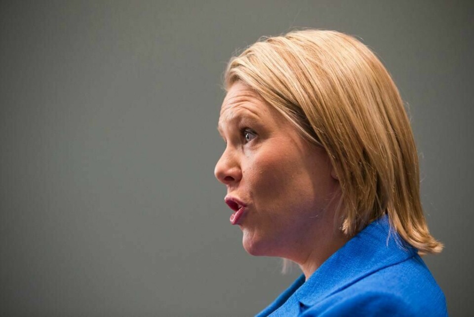 VIL STRAFFE: Sylvi Listhaug vil gjøre det straffbart å ikke melde ifra om jenter som blir giftet med tvang.