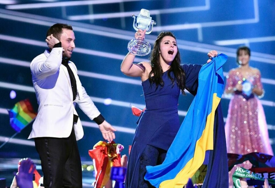 VANT: Jamala fra Ukraina vant MGP i fjor. Derfor skal finalen holdes i Ukraina i år. Men de er ikke klare.