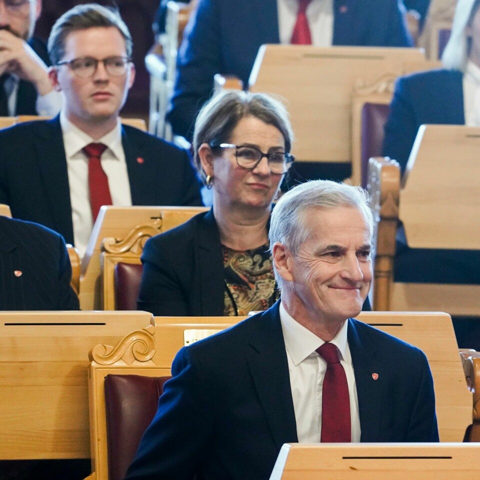 KLAR: Statsminister Jonas Gahr Støre er klar til å lede Norge de neste fire årene. Statsminister Jonas Gahr Støre (Ap) var mandag i Stortinget for å legge fram regjeringens tiltredelseserklæring. Foto: Ole Berg-Rusten / NTB