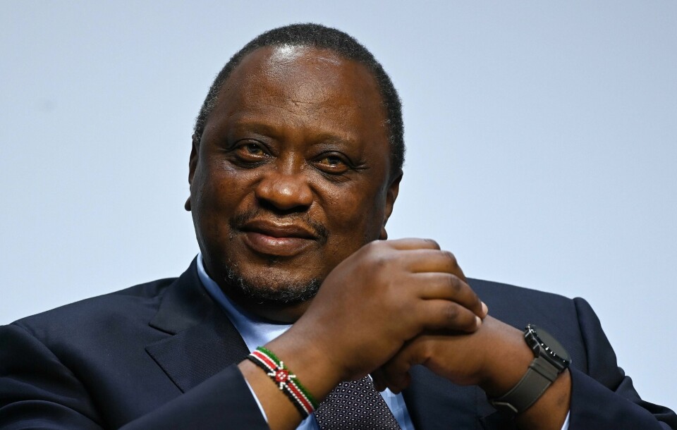 MØTE: Uhuru Kenyatta blir første leder fra Afrika til å møte president Joe Biden i Det hvite hus. Bildet er av Uhuru Kenyatta. Han er president i Kenya. Foto: Andy Rain / EPA / NTB
