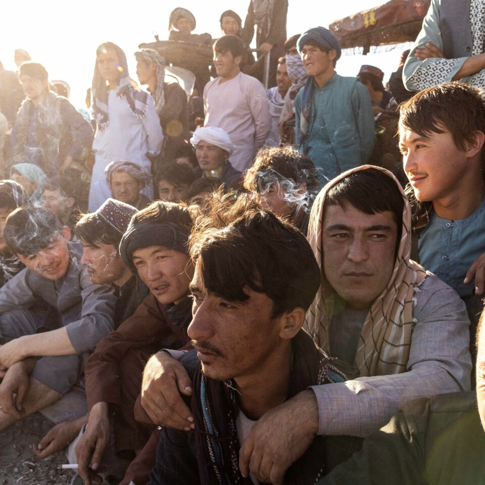 FLYKTER: Aldri før har så mange mennesker vært på flukt som nå. Nå er situasjonen spesielt vanskelig for folk i Afghanistan. Flyktninghjelpen har i 75 år jobbet med å hjelpe mennesker som må flykte fra Bildet viser afghanske flyktninger.