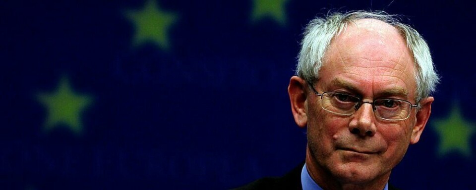 FERSK: Herman Van Rompuy er EUs første president.