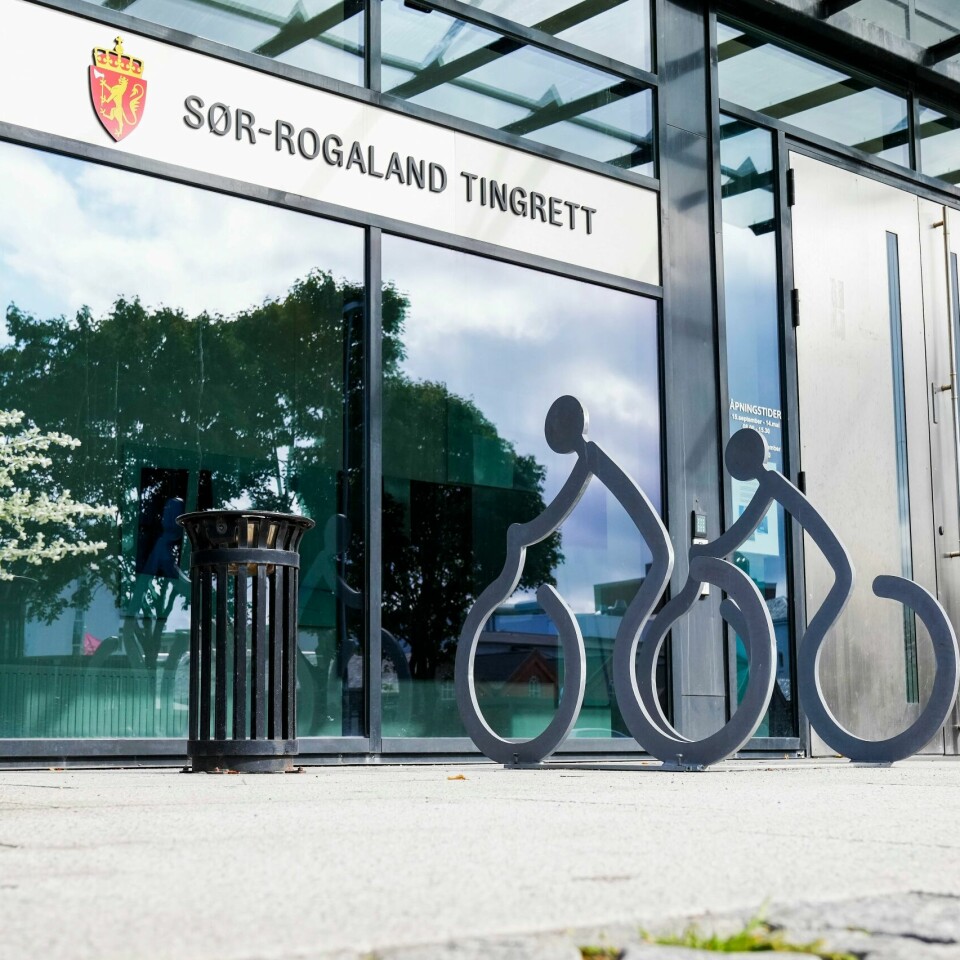 KRANGEL: Krangelen mellom naboer i Sandnes endte opp i retten. Sør-Rogaland tingrett vart oppretta i april i år då Dalane tingrett, Jæren tingrett og Stavanger tingrett vart slått saman. Biletet viser rettsstaden i Sandnes. Det er også rettsstader i Egersund og Stavanger. Foto: Jan Kåre Ness / NTB / NPK